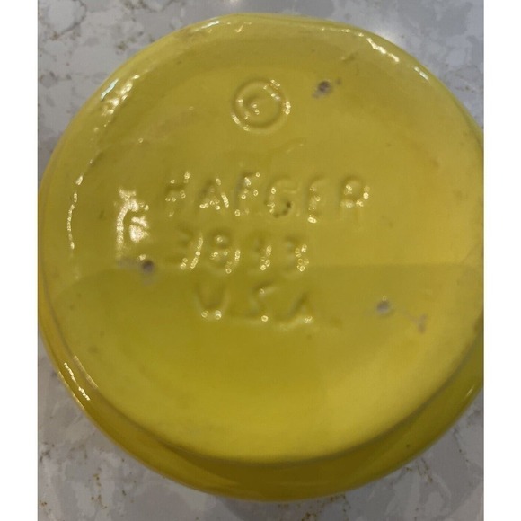 VINTAGE Mid-Century Heager Potter/planter #3833 Made In The USA 4” H x 6” W - Picture 4 of 4